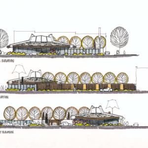 Street Level Elevation provided by KEPHART